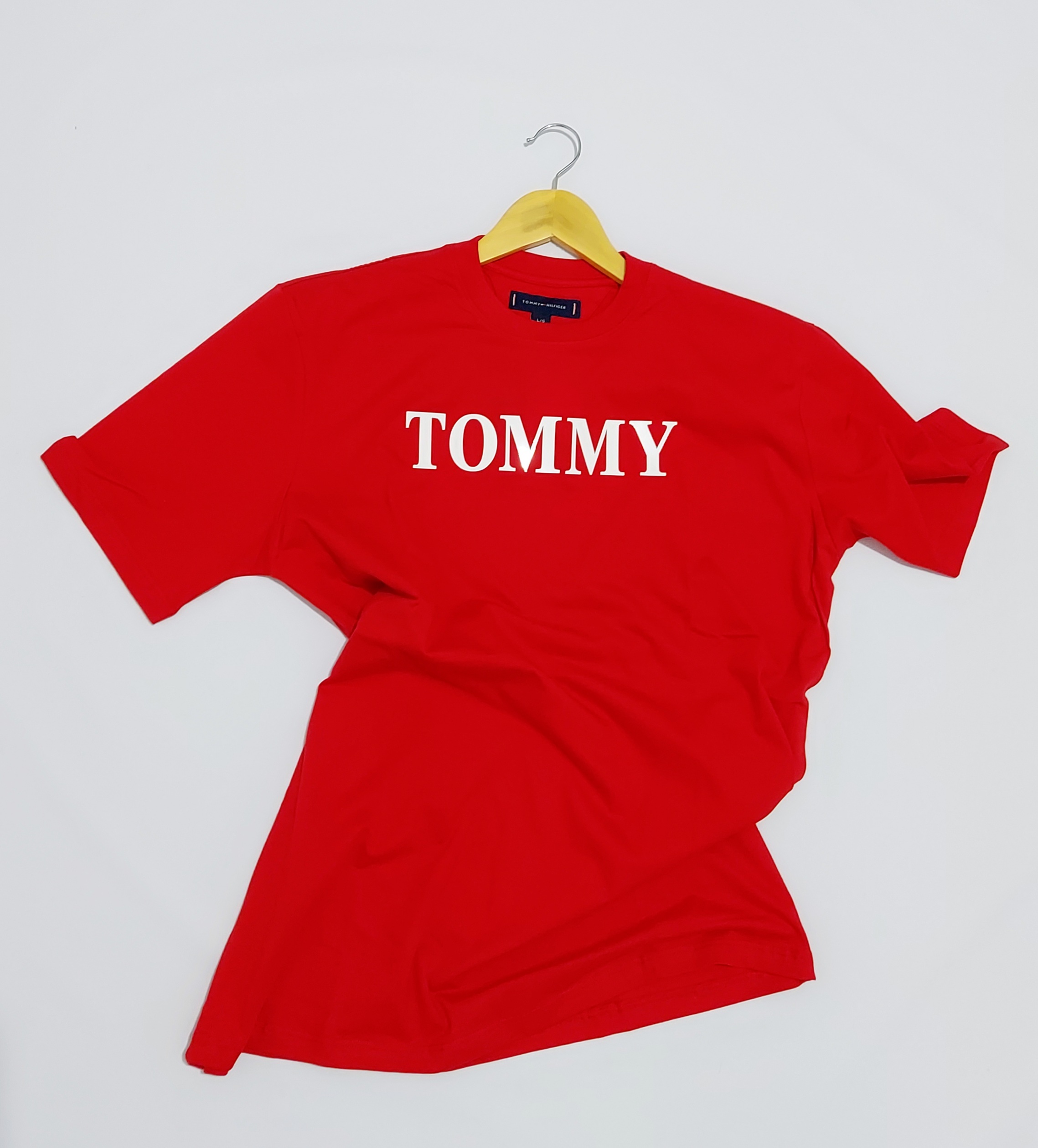 Camiseta Tommy Hilfiger Vermelha - Pck Imports